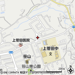 神奈川県横浜市保土ケ谷区上菅田町1113周辺の地図