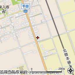 滋賀県長浜市木之本町千田605-1周辺の地図