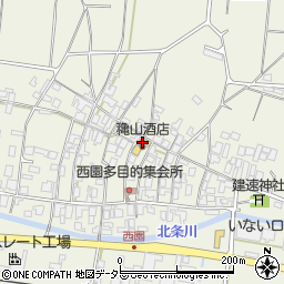鳥取県東伯郡北栄町西園1151周辺の地図