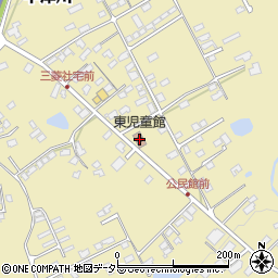 東児童館周辺の地図