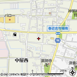 岐阜県岐阜市春近古市場周辺の地図