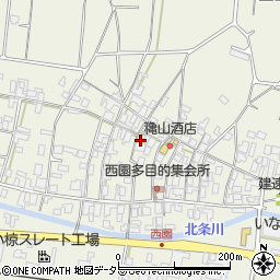 鳥取県東伯郡北栄町西園1168周辺の地図
