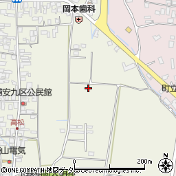 鳥取県東伯郡琴浦町浦安周辺の地図