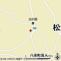 島根県松江市八束町波入1234周辺の地図