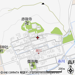 滋賀県長浜市高月町唐川349周辺の地図