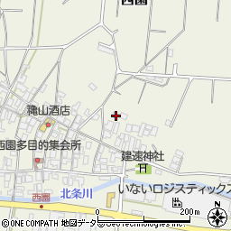 鳥取県東伯郡北栄町西園1211周辺の地図