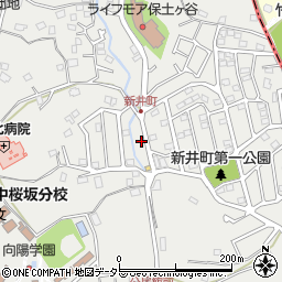 神奈川県横浜市保土ケ谷区新井町268周辺の地図