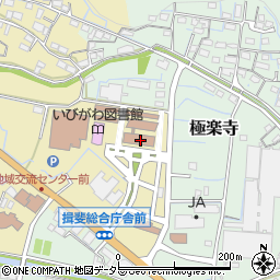 岐阜県揖斐総合庁舎　揖斐県事務所周辺の地図