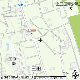 神奈川県厚木市三田2965周辺の地図