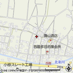 鳥取県東伯郡北栄町西園1107周辺の地図