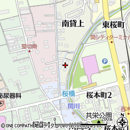 岐阜県関市南貸上2周辺の地図