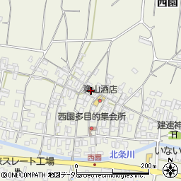 鳥取県東伯郡北栄町西園1120周辺の地図