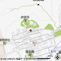 滋賀県長浜市高月町唐川352周辺の地図