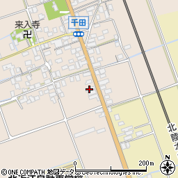 滋賀県長浜市木之本町千田601周辺の地図