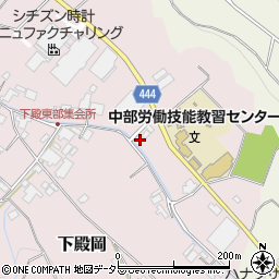 長野県飯田市下殿岡484周辺の地図