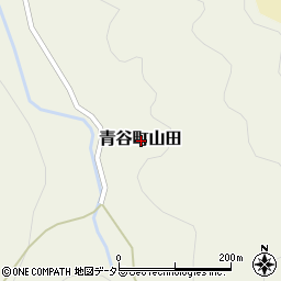 鳥取県鳥取市青谷町山田周辺の地図
