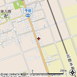 滋賀県長浜市木之本町千田607周辺の地図