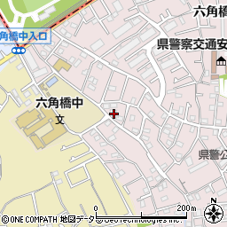 神奈川県横浜市神奈川区六角橋5丁目29周辺の地図