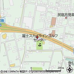 ガンジス川 富士河口湖店周辺の地図