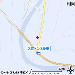 兵庫県美方郡香美町村岡区入江1158周辺の地図