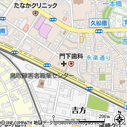 鳥取県鳥取市吉方温泉3丁目687周辺の地図