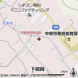 長野県飯田市下殿岡590周辺の地図