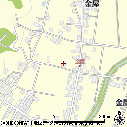 与謝野町立公民館・集会場金屋地区公民館周辺の地図