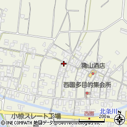 鳥取県東伯郡北栄町西園1090周辺の地図