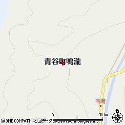 鳥取県鳥取市青谷町鳴瀧周辺の地図