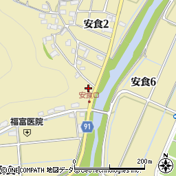 岐阜県岐阜市安食竜巣前周辺の地図