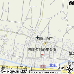 鳥取県東伯郡北栄町西園1118周辺の地図