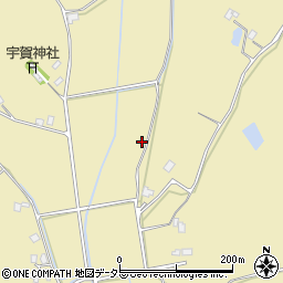 島根県松江市西谷町周辺の地図