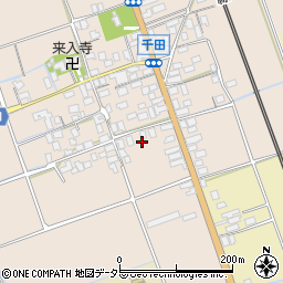 滋賀県長浜市木之本町千田594周辺の地図