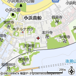 福井県小浜市小浜浅間周辺の地図