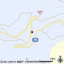 兵庫県美方郡香美町村岡区柤岡544周辺の地図