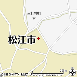 島根県松江市八束町波入1088周辺の地図