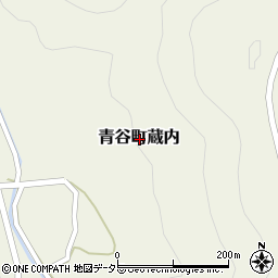 鳥取県鳥取市青谷町蔵内周辺の地図