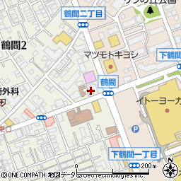 美容プラージュ　大和鶴間店周辺の地図