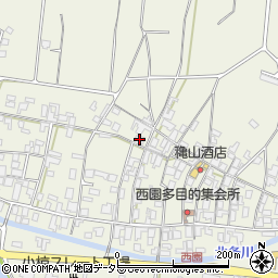 鳥取県東伯郡北栄町西園1089周辺の地図
