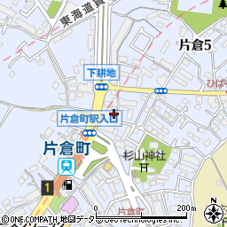ショウワパーク片倉町駐車場周辺の地図