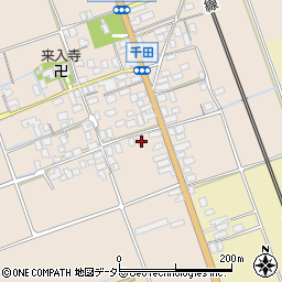 滋賀県長浜市木之本町千田595周辺の地図