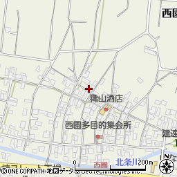 鳥取県東伯郡北栄町西園1116周辺の地図