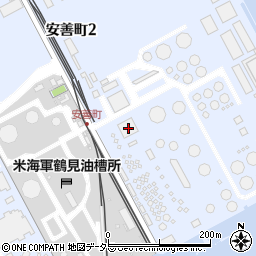 神奈川県横浜市鶴見区安善町2丁目3-2周辺の地図