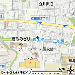 鳥取県鳥取市吉方町2丁目462周辺の地図