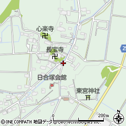 日合塚周辺の地図