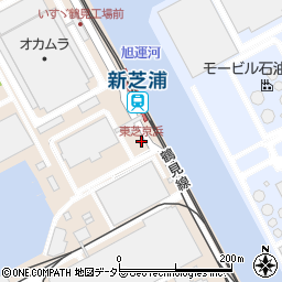 東芝京浜周辺の地図