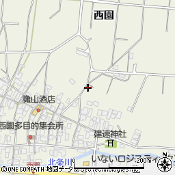 鳥取県東伯郡北栄町西園1620周辺の地図