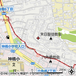 神奈川県横浜市港北区篠原西町9周辺の地図