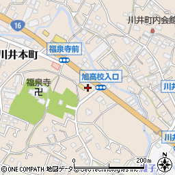 神奈川県横浜市旭区川井本町83周辺の地図