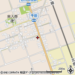 滋賀県長浜市木之本町千田597周辺の地図
